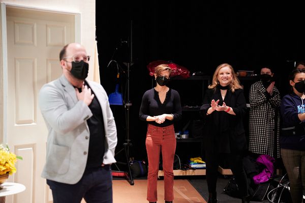 Greg Nobile, Selina Fillinger and Susan Stroman Photo