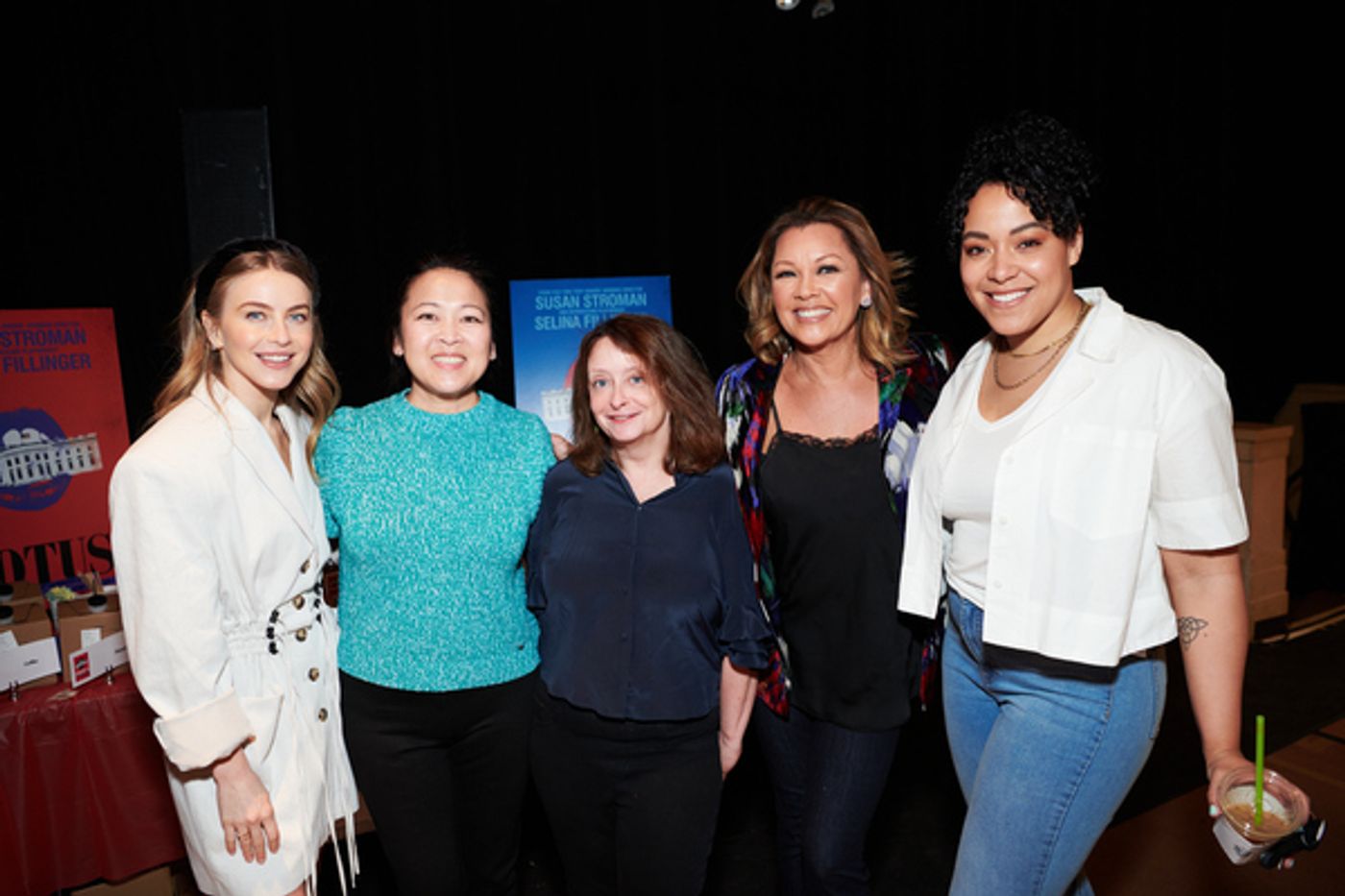 Photos: First Look at Julianne Hough, Vanessa Williams & More in Rehearsals for POTUS  Image