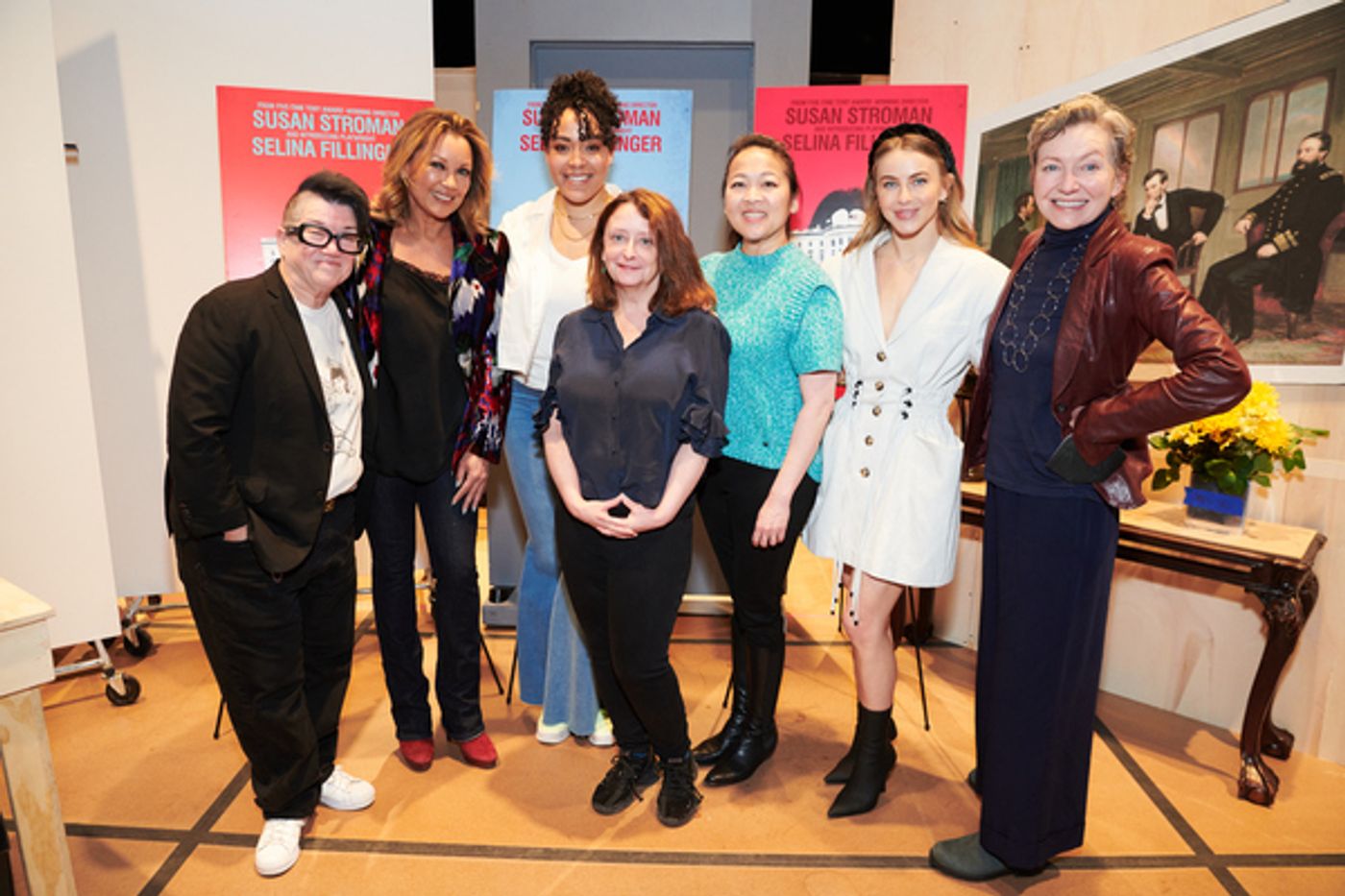 Photos: First Look at Julianne Hough, Vanessa Williams & More in Rehearsals for POTUS  Image