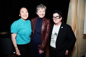 Suzy Nakamura, Julie White and Lea Delaria @ BroadwayWorld Suzy Nakamura, Julie White and Lea Delaria Photo