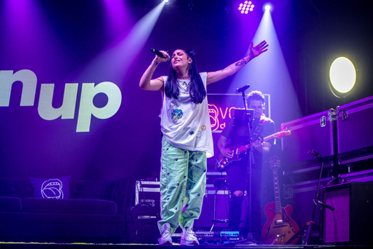 Carmen DeLeon at Photos: LatinUp Kicks Off Third Season On Twitch Celebrating Women In The Music Industry
