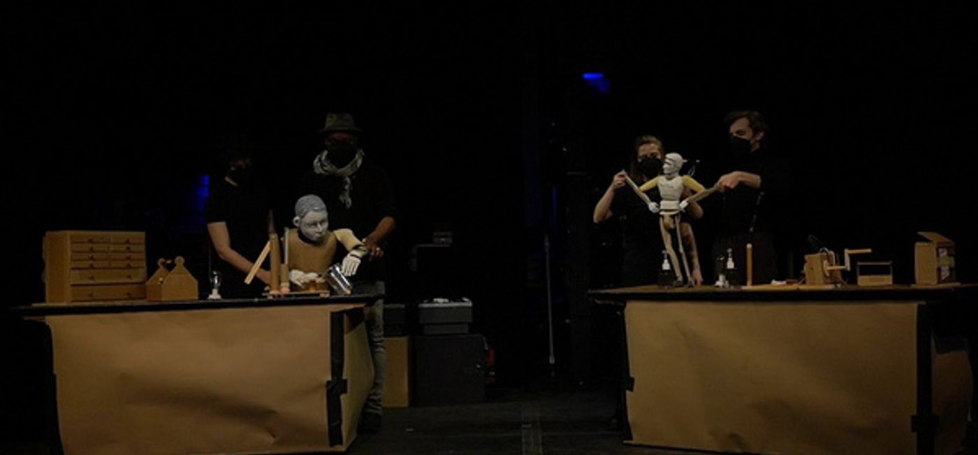 Photos: TESLA VS. EDISON Workshop Presented At The Center For Puppetry Arts  Image