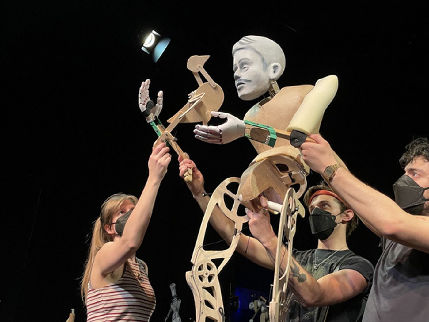 Photos: TESLA VS. EDISON Workshop Presented At The Center For Puppetry Arts  Image