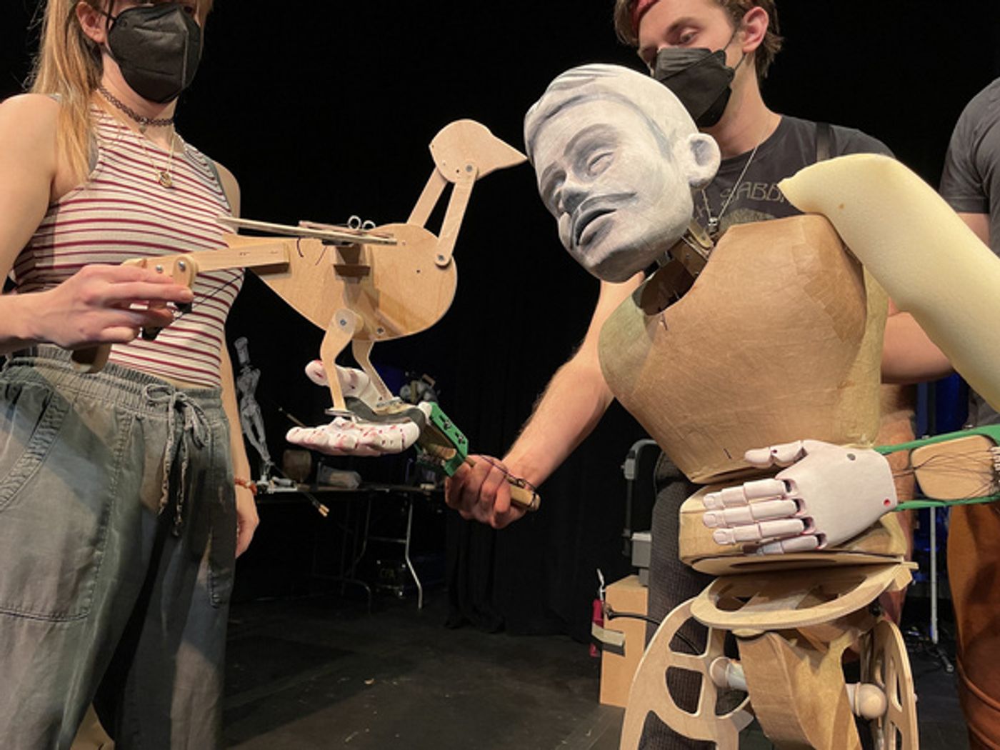 Photos: TESLA VS. EDISON Workshop Presented At The Center For Puppetry Arts  Image