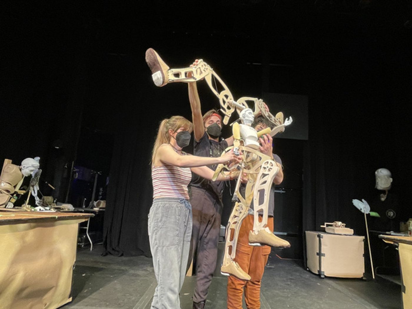 Photos: TESLA VS. EDISON Workshop Presented At The Center For Puppetry Arts  Image