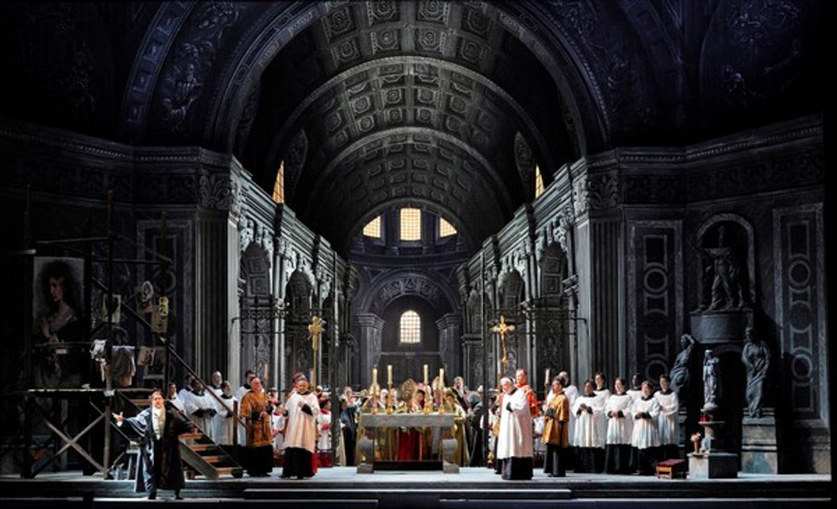 The Company of TOSCA at Photos: Chicago Lyric Opera Presents Puccini's TOSCA