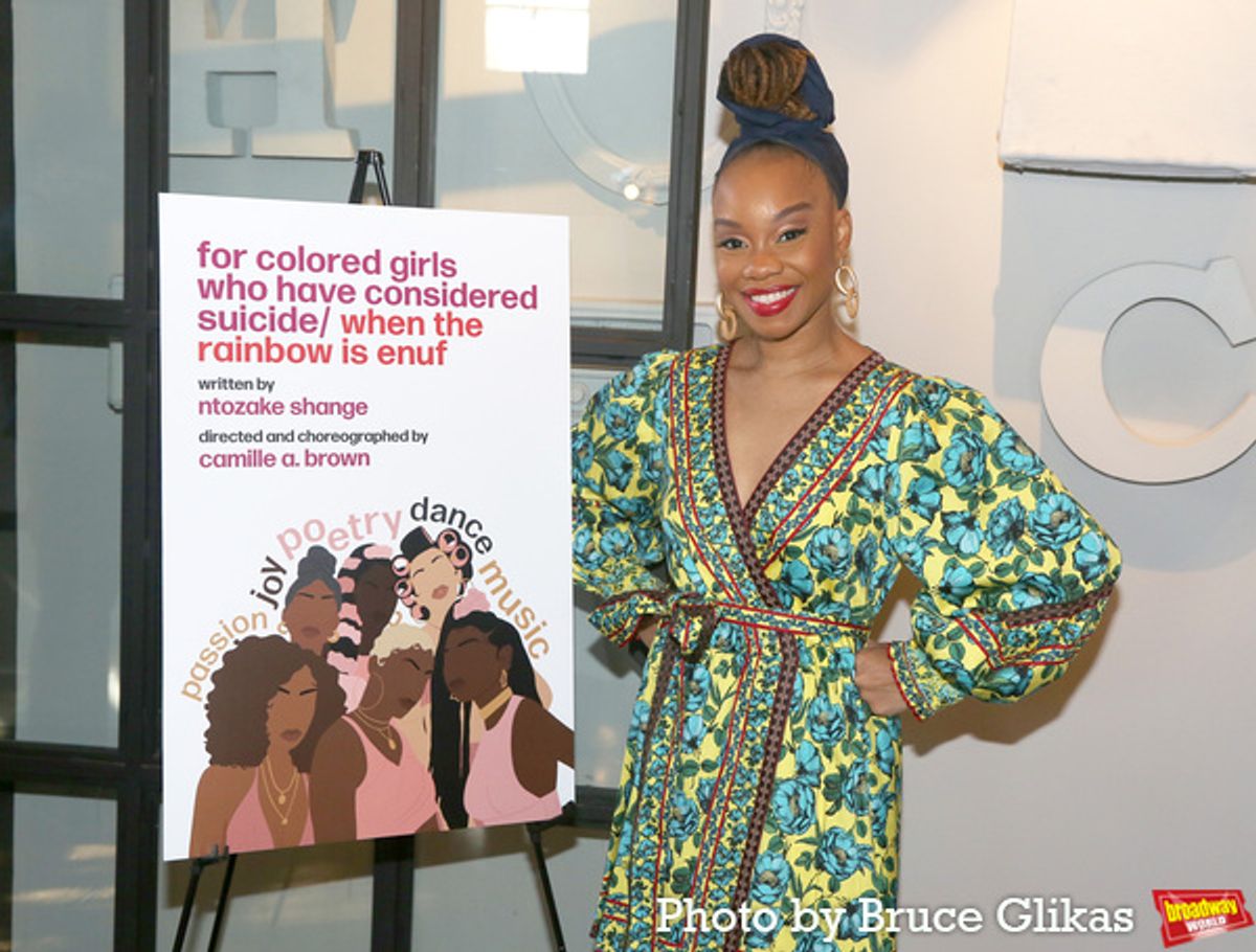 Director/Choreographer Camille A. Brown at 