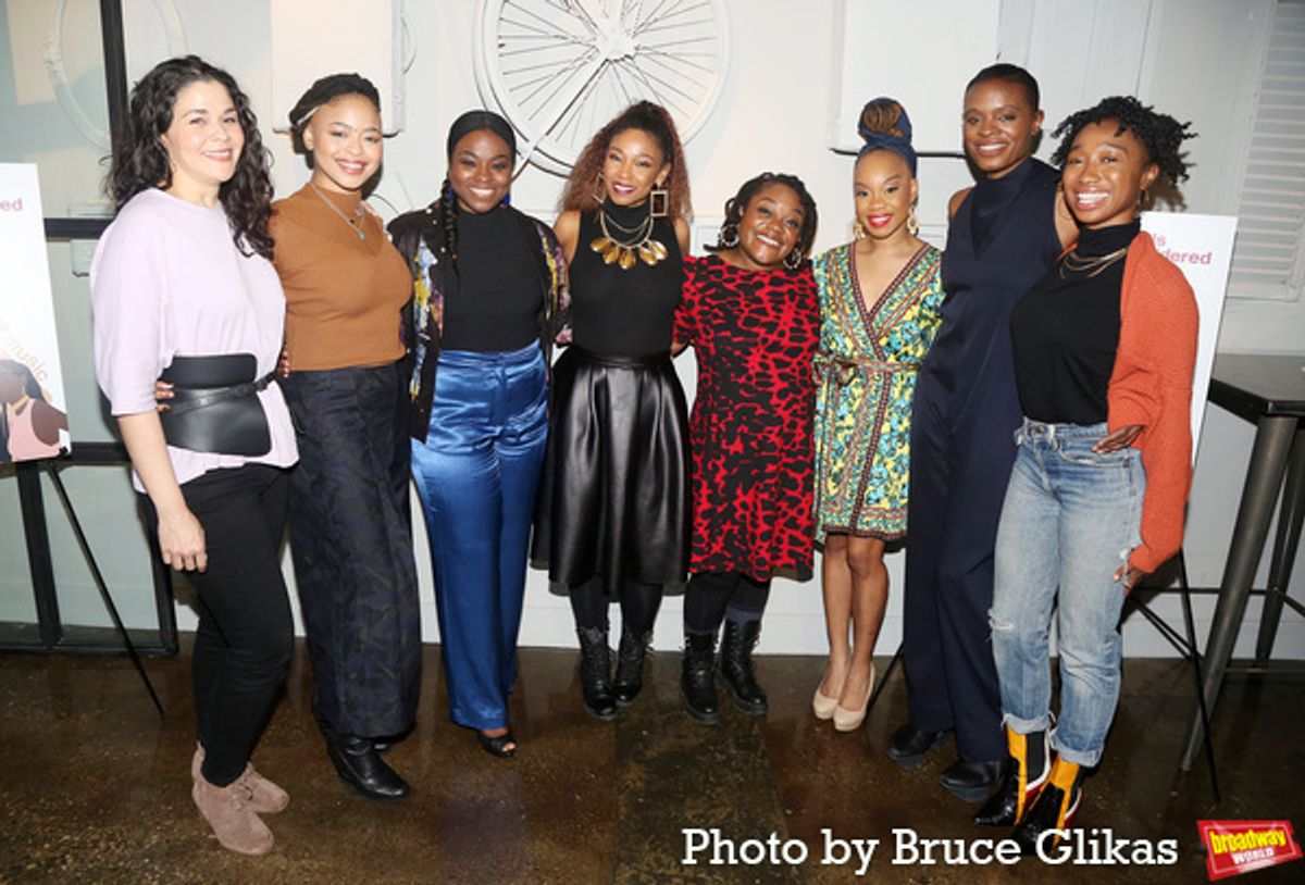 Alexandria Wailes, Tendayi Kuumba, Stacey Sargeant, D. Woods, Kenita R. Miller, Director/Choreographer Camille A. Brown, Okwui Okpokwasili and Amara Granderson
 at 