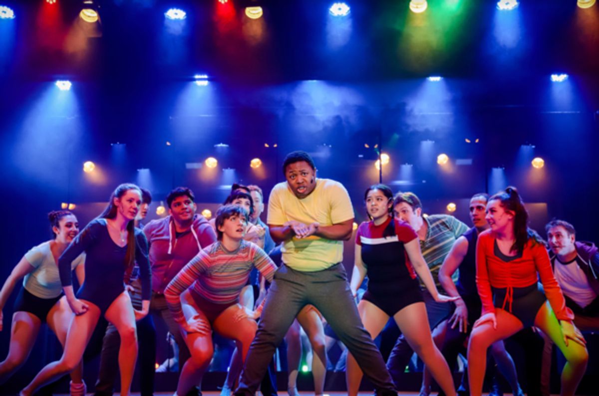 Richie (Loucas Curry) and the company at 