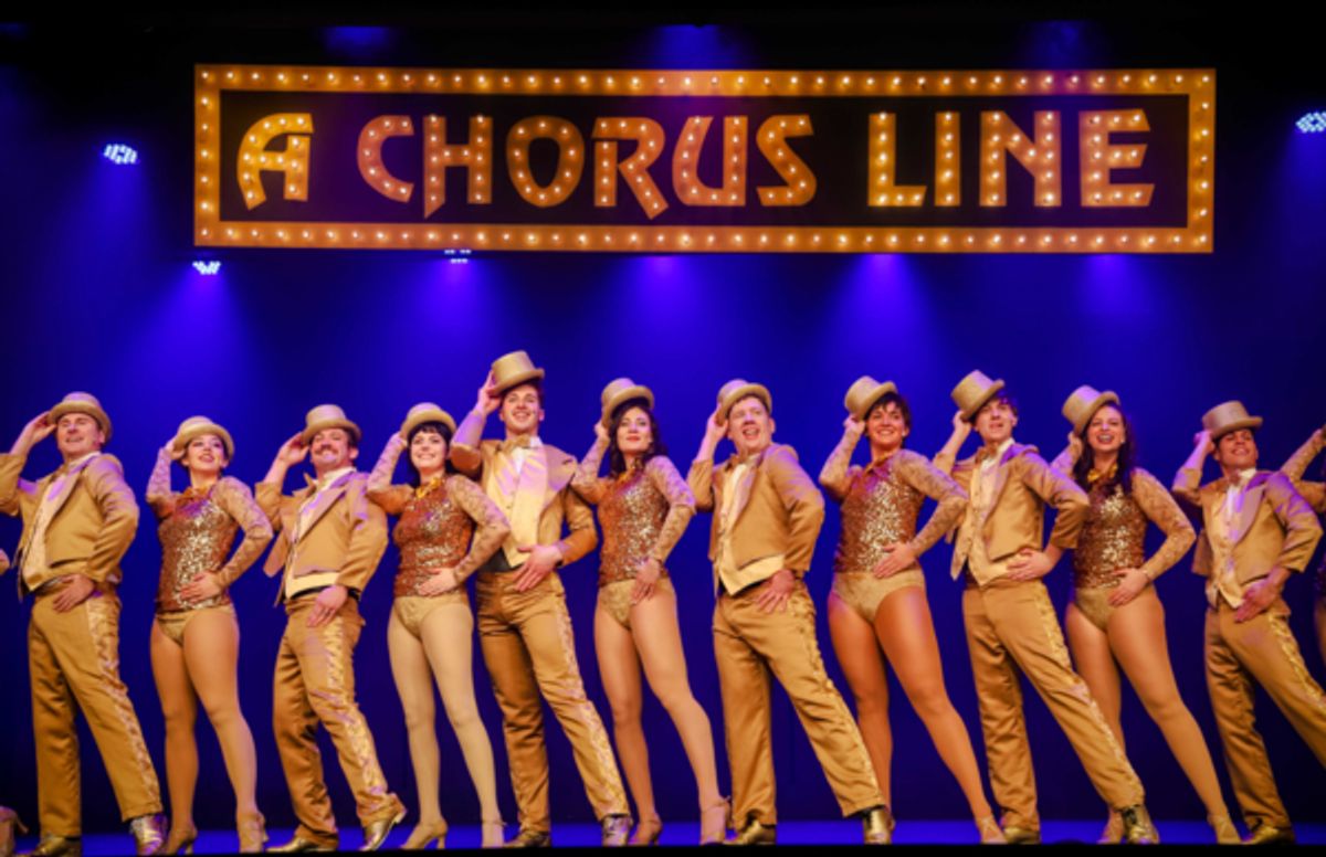The company of A Chorus Line at Photos: Inside Look at Tacoma Little Theatre's Production of A CHORUS LINE