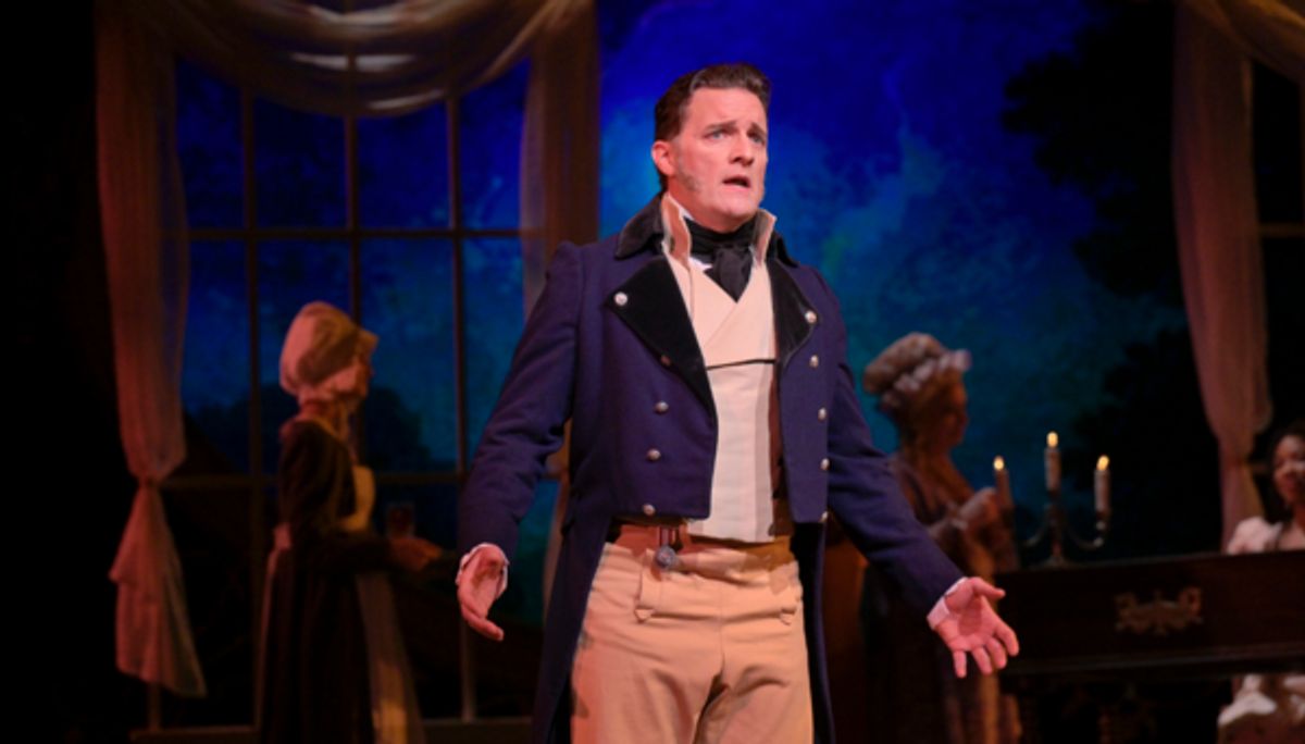 Colonel Brandon (Noel Anthony) reflects on feelings of being the wrong side of five and thirty at 