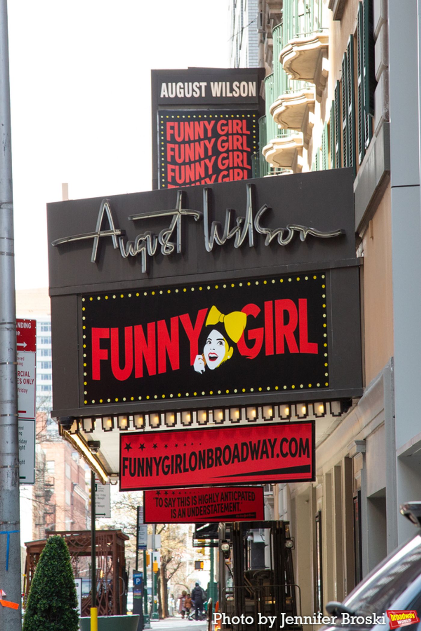 Up on the Marquee: FUNNY GIRL Up on the Marquee: FUNNY GIRL Image