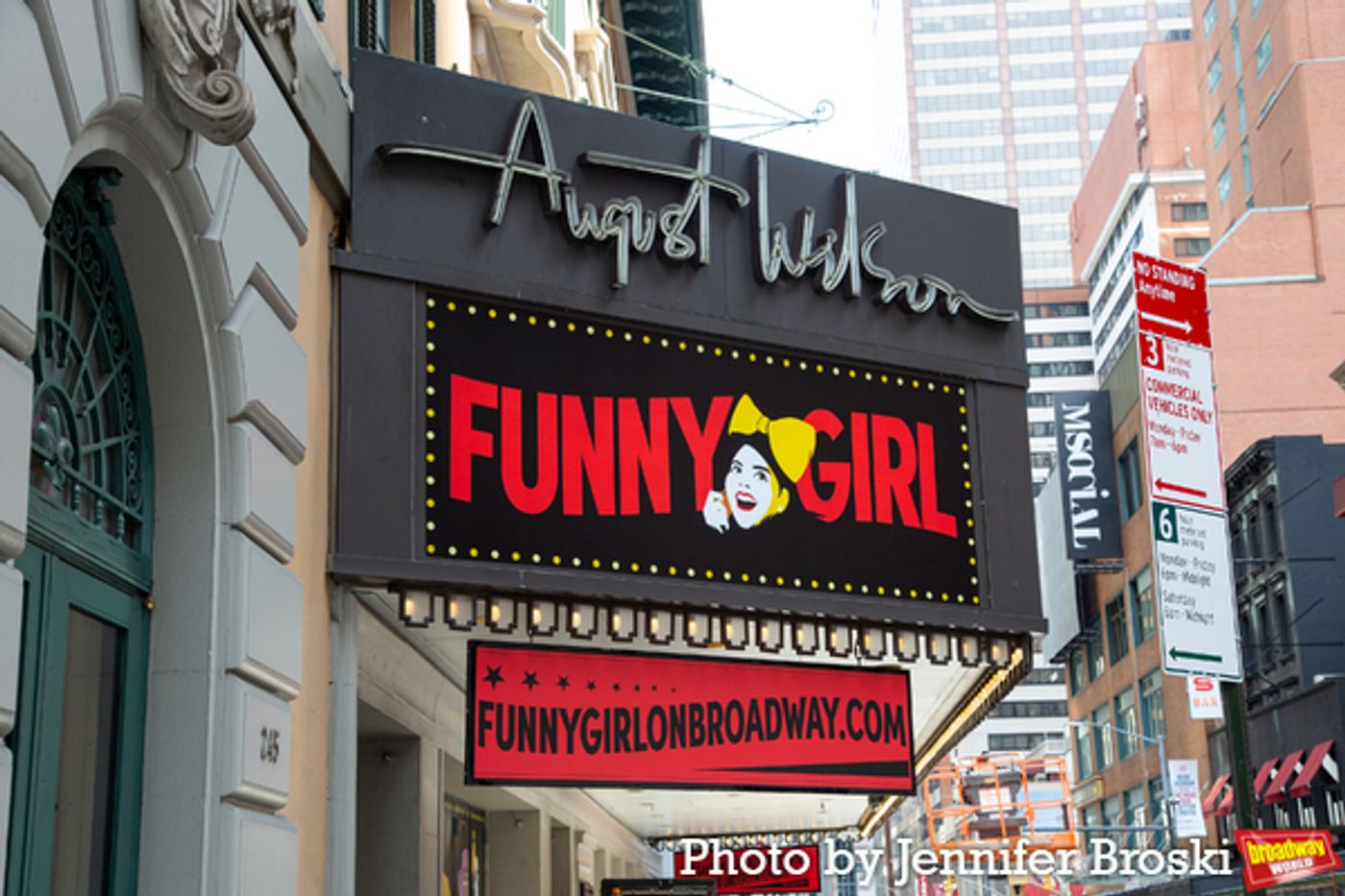 Up on the Marquee: FUNNY GIRL Up on the Marquee: FUNNY GIRL Image