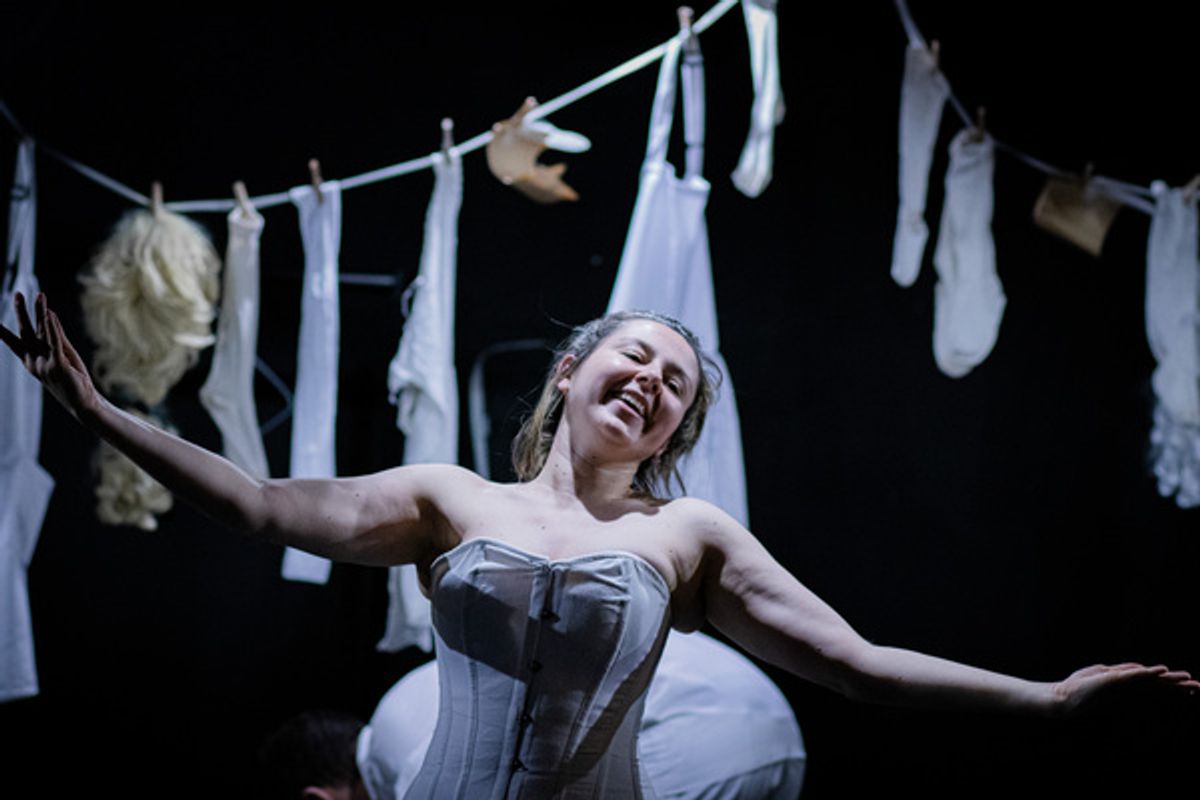 Chloe Darke at Photos: Inside Rehearsal For DIRTY CORSET By Bang Average Theatre