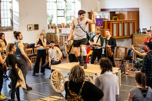 Benjamin Purkiss and cast Photo