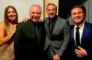 Tomey Sellars, Charles Calello, Joseph Leo Bwarie, Nicolas King @ BroadwayWorld Tomey Sellars, Charles Calello, Joseph Leo Bwarie, Nicolas King Photo