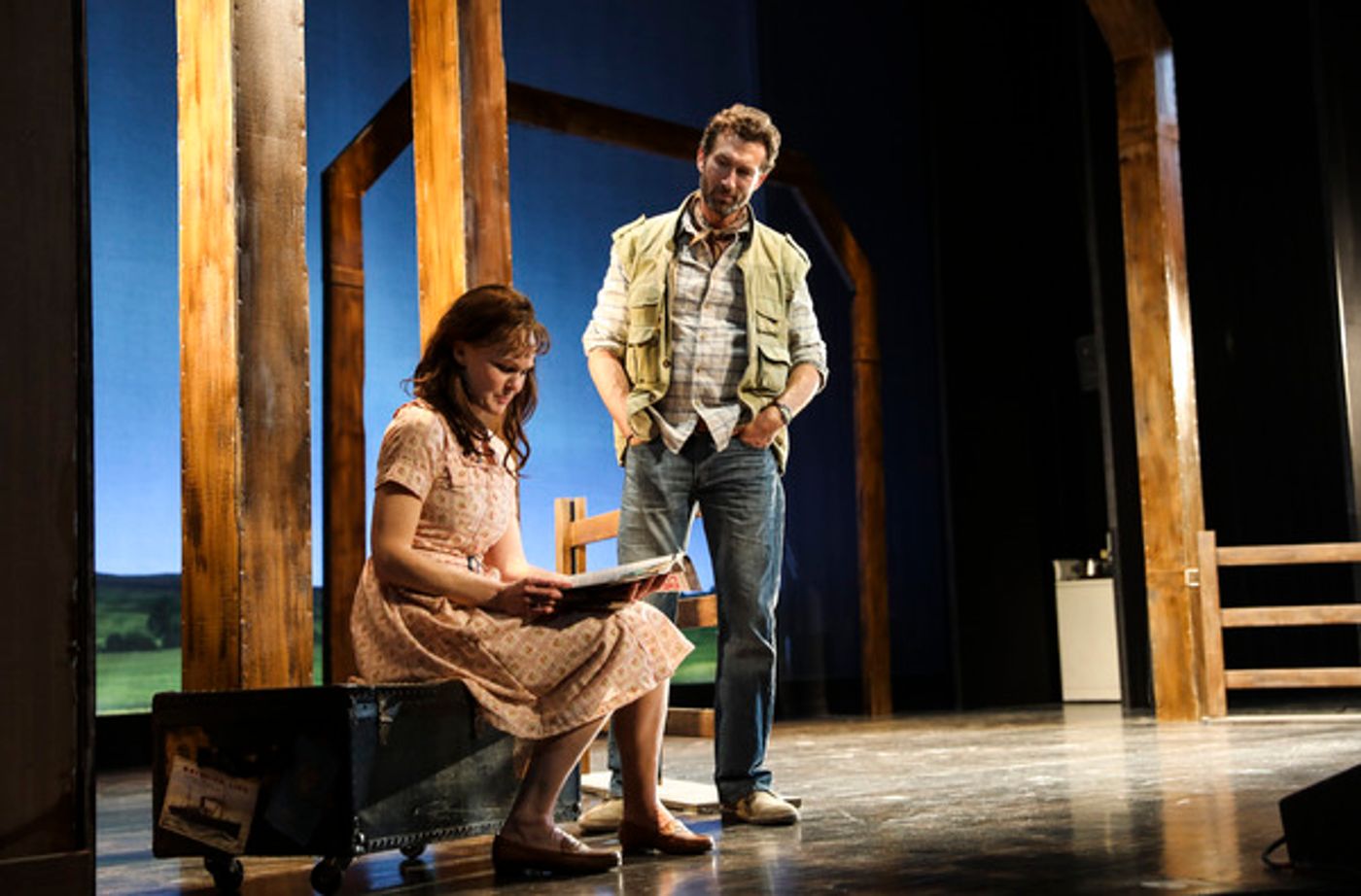 Photos: Kate Baldwin & Aaron Lazar Star in THE BRIDGES OF MADISON COUNTY Photos: Kate Baldwin & Aaron Lazar Star in THE BRIDGES OF MADISON COUNTY Image