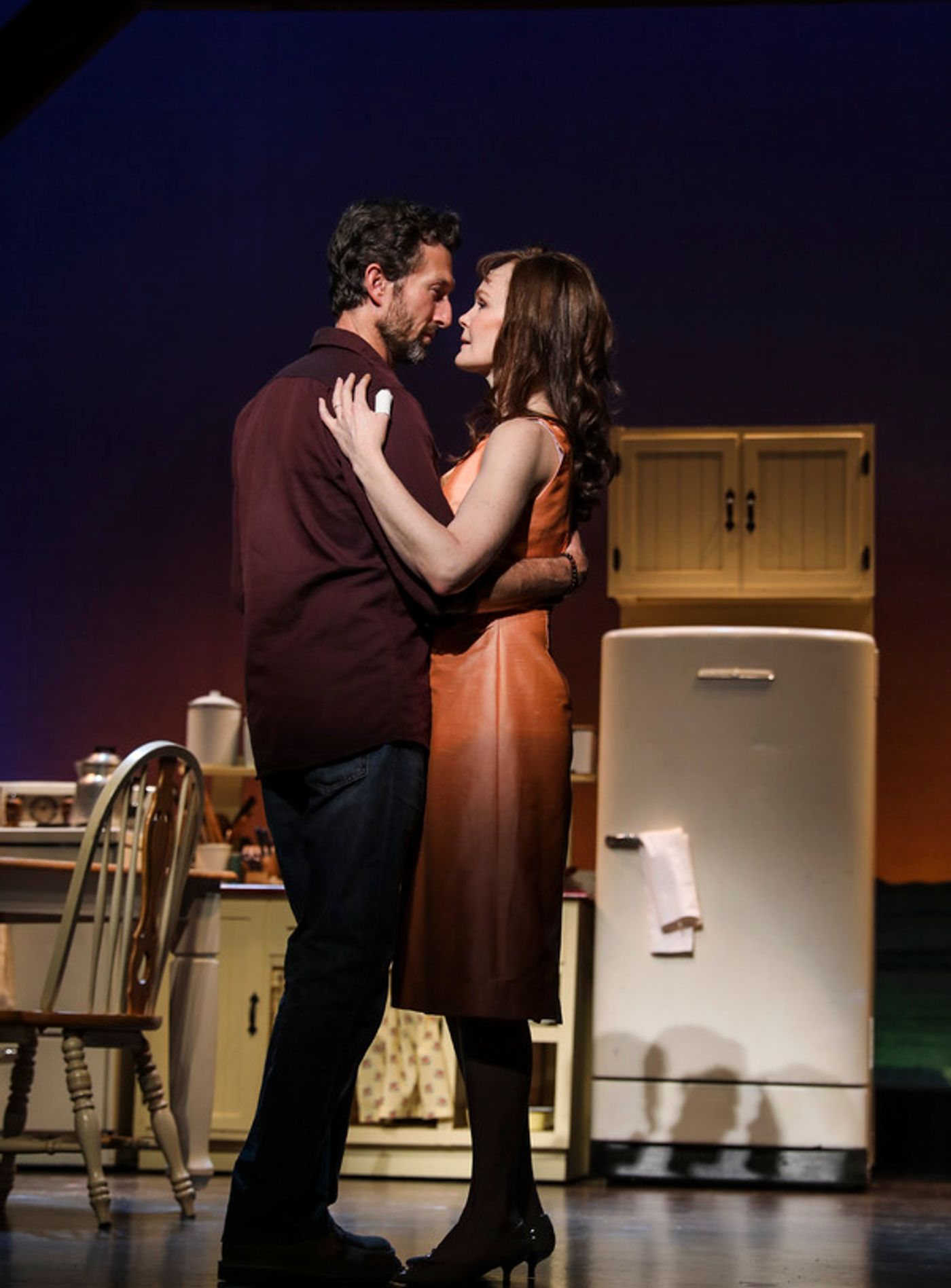 Photos: Kate Baldwin & Aaron Lazar Star in THE BRIDGES OF MADISON COUNTY Photos: Kate Baldwin & Aaron Lazar Star in THE BRIDGES OF MADISON COUNTY Image