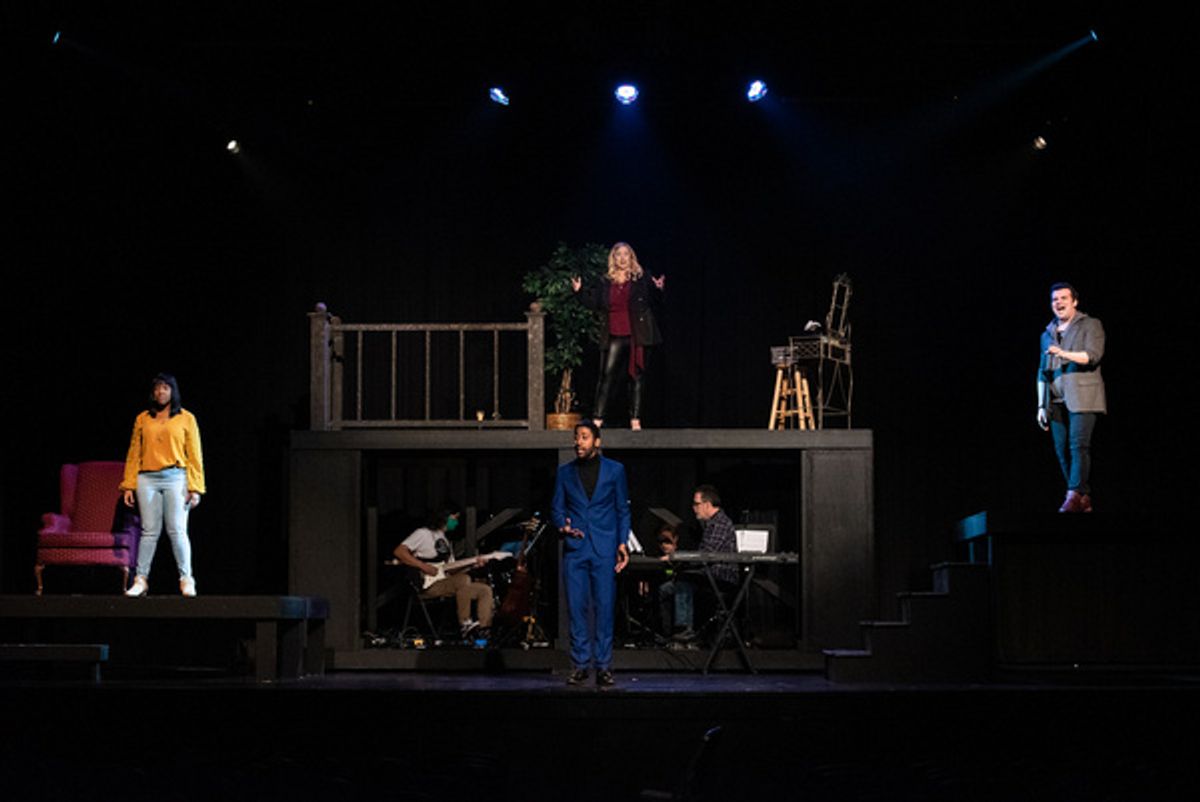 The cast of SONGS FOR A NEW WORLD at Photos: Inside Opening Weekend Of Servant Stage's SONGS FOR A NEW WORLD