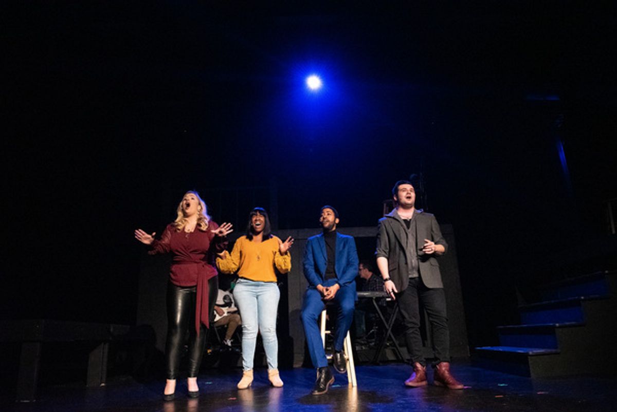 The cast of SONGS FOR A NEW WORLD at Photos: Inside Opening Weekend Of Servant Stage's SONGS FOR A NEW WORLD