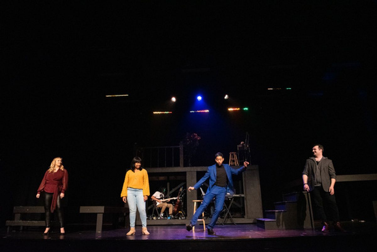 The cast of SONGS FOR A NEW WORLD at Photos: Inside Opening Weekend Of Servant Stage's SONGS FOR A NEW WORLD