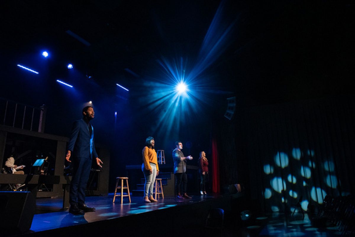 The cast of SONGS FOR A NEW WORLD at Photos: Inside Opening Weekend Of Servant Stage's SONGS FOR A NEW WORLD