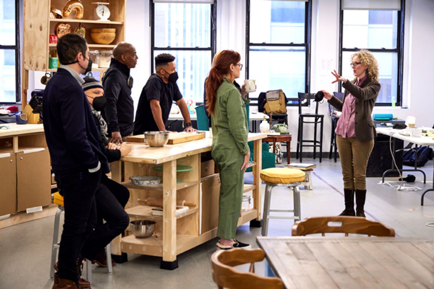 Photos: Debra Messing & Company in Rehearsals for BIRTHDAY CANDLES  Image