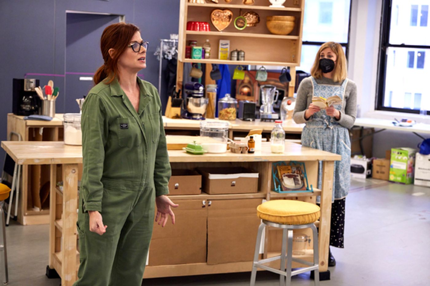 Photos: Debra Messing & Company in Rehearsals for BIRTHDAY CANDLES  Image