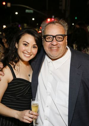 From left, cast member Sabrina Fest and Center Theatre Group Associate Artistic Direc Photo