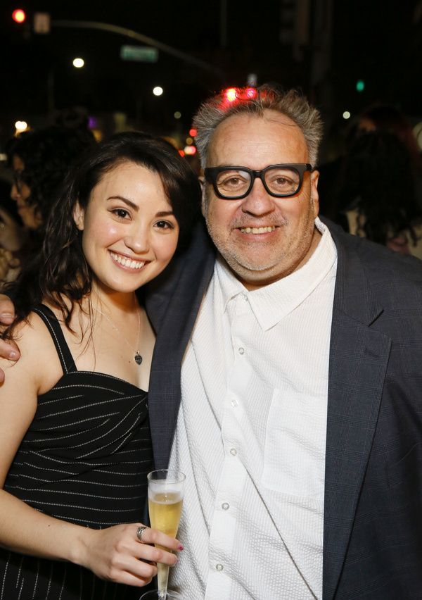 From left, cast member Sabrina Fest and Center Theatre Group Associate Artistic Direc Photo