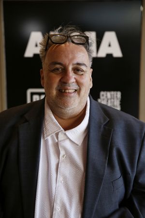 Center Theatre Group Associate Artistic Director Luis Alfaro arrives for the world pr Photo