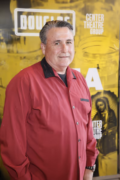 Lighting designer Lonnie Rafael Alcaraz arrives for the world premiere of ?Alma? at C Photo