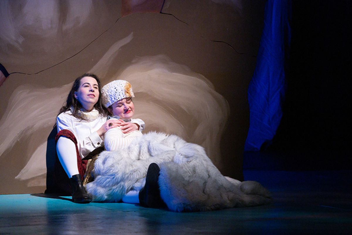 Courtney Stirn; Amber Bjork at Photos: Theatre Pro Rata Presents ORLANDO By Sarah Ruhl