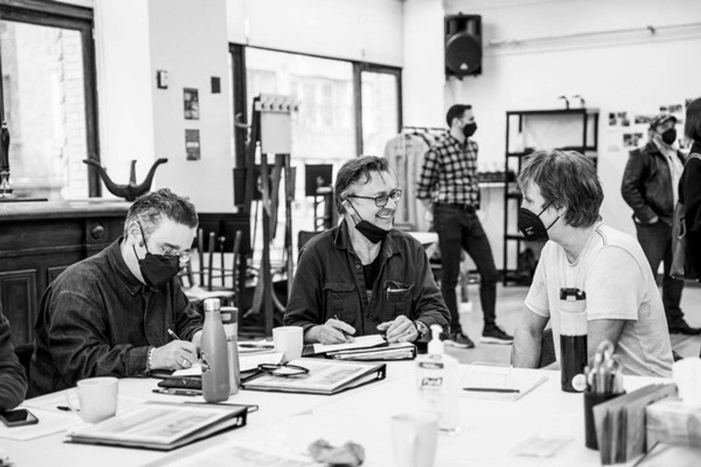 Photos: Go Inside the First Day of Rehearsals for HANGMEN on Broadway  Image