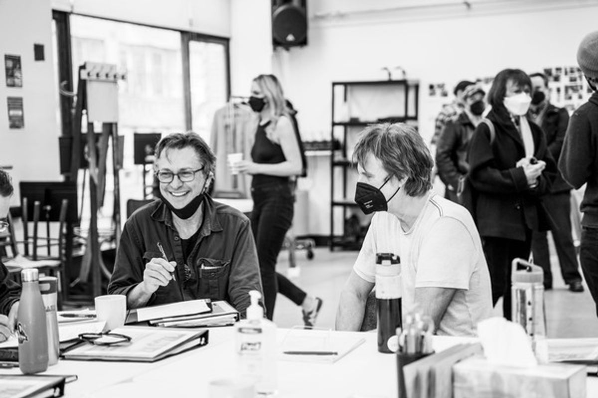 Jeremy Crutchley and David Threlfall at 