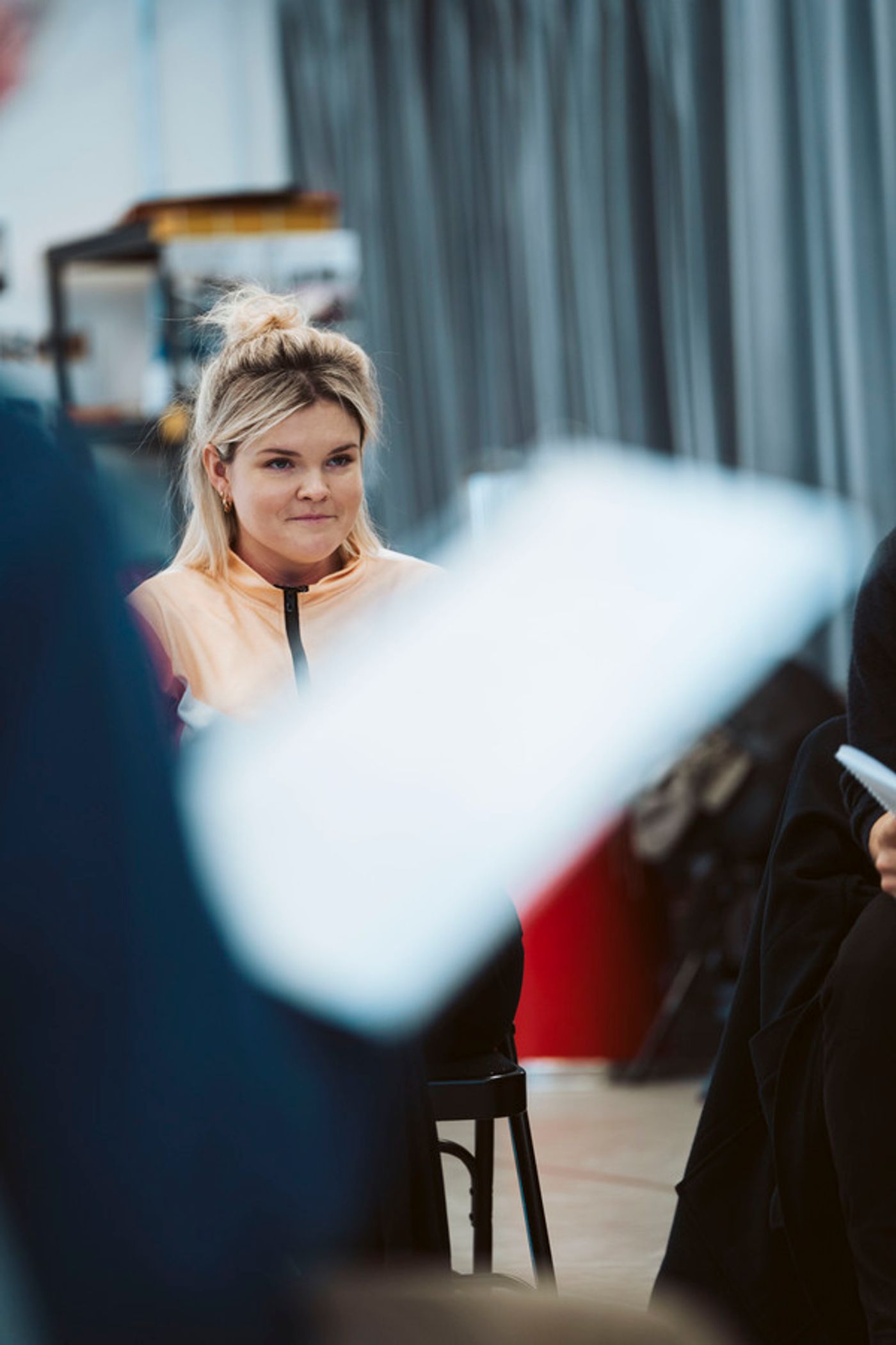 Photos: Go Inside the First Day of Rehearsals for HANGMEN on Broadway  Image