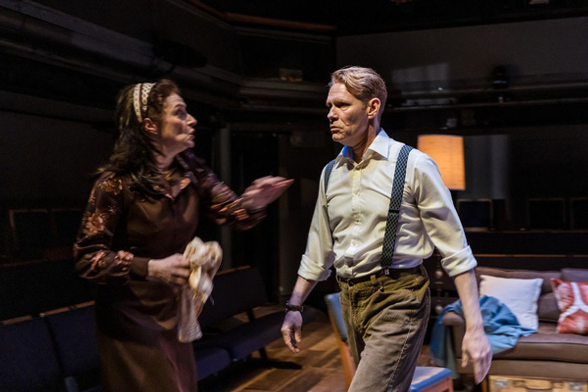 Anna Francolini, Michael Shaeffer at 