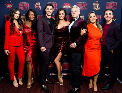 Samantha Dodemaide, Ruva Ngwenya, Des Flanagan, Alinta Chidzey, Simon Burke,  Olivia  Photo