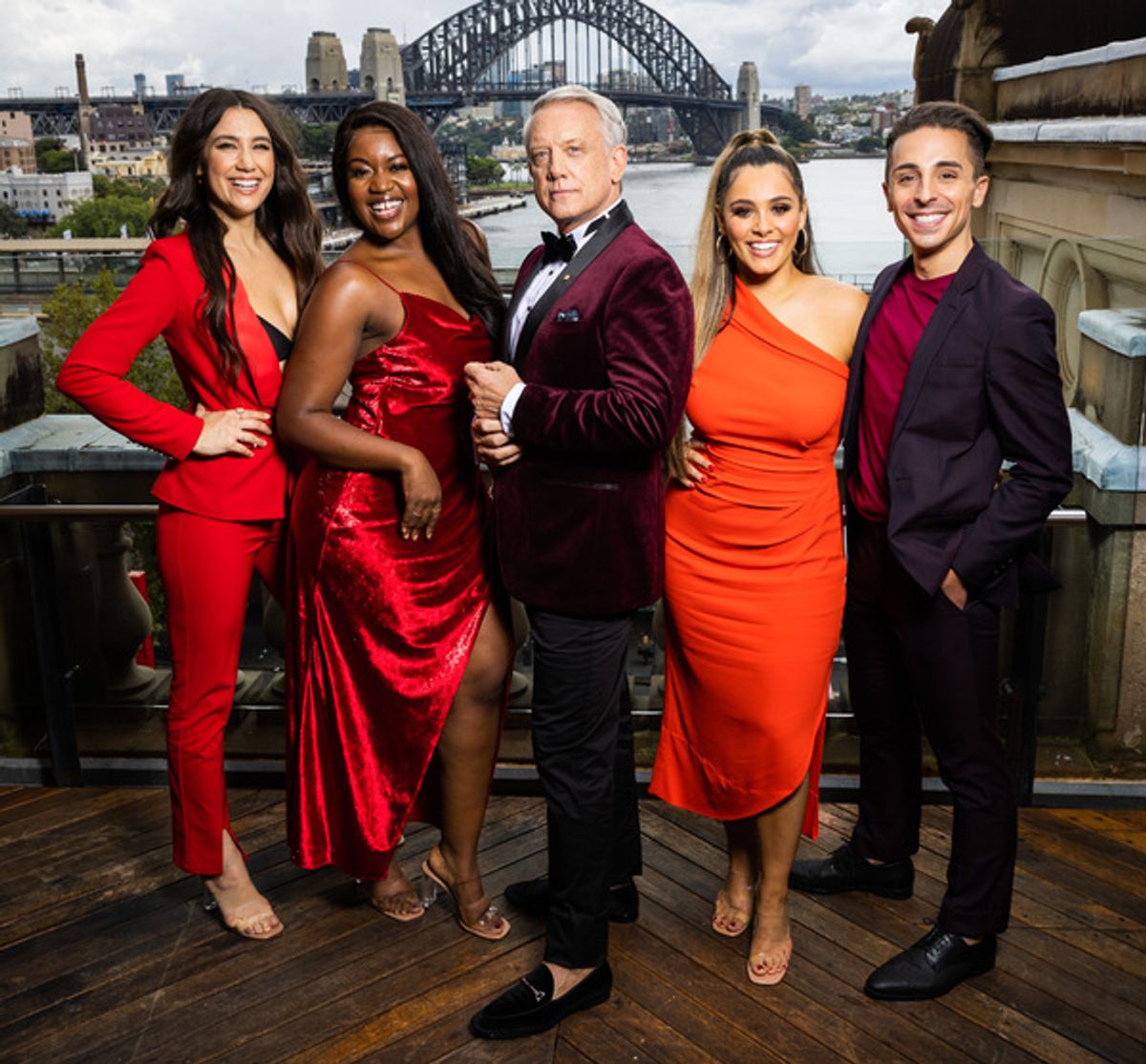 Samantha Dodemaide, Ruva Ngwenya, Simon Burke,  Olivia Vasquez, Christopher J Scalzo at 