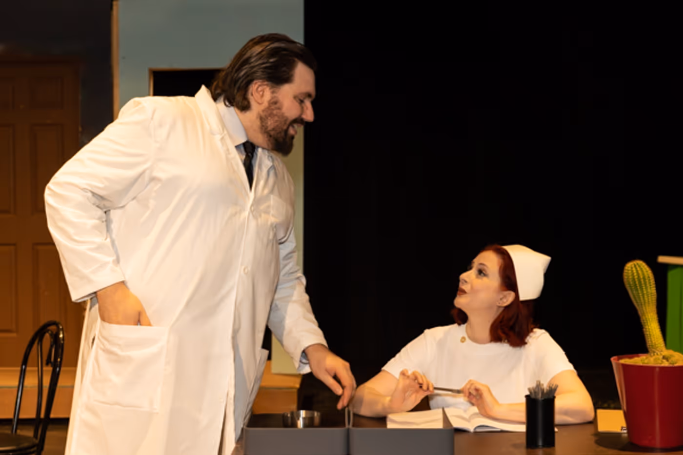 Photos: First look at Performing Arts Creative Ensemble's CACTUS FLOWER Photos: First look at Performing Arts Creative Ensemble's CACTUS FLOWER Image