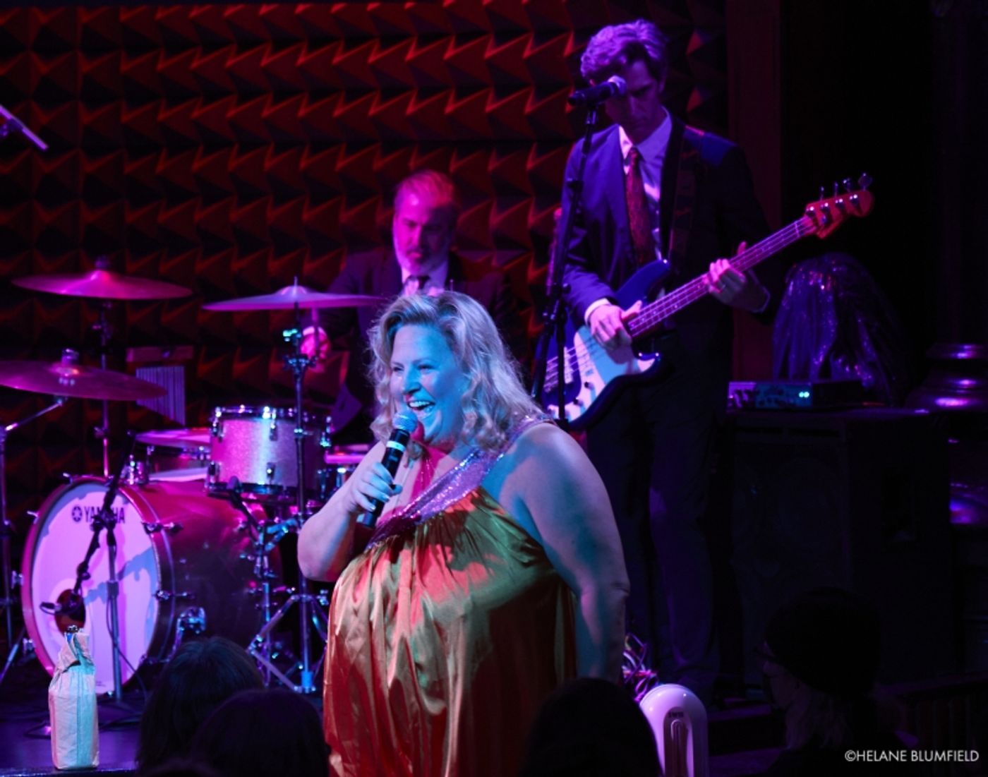 Photos:  Bridget Everett & The Tender Moments at Joe's Pub by Helane Blumfield  Image
