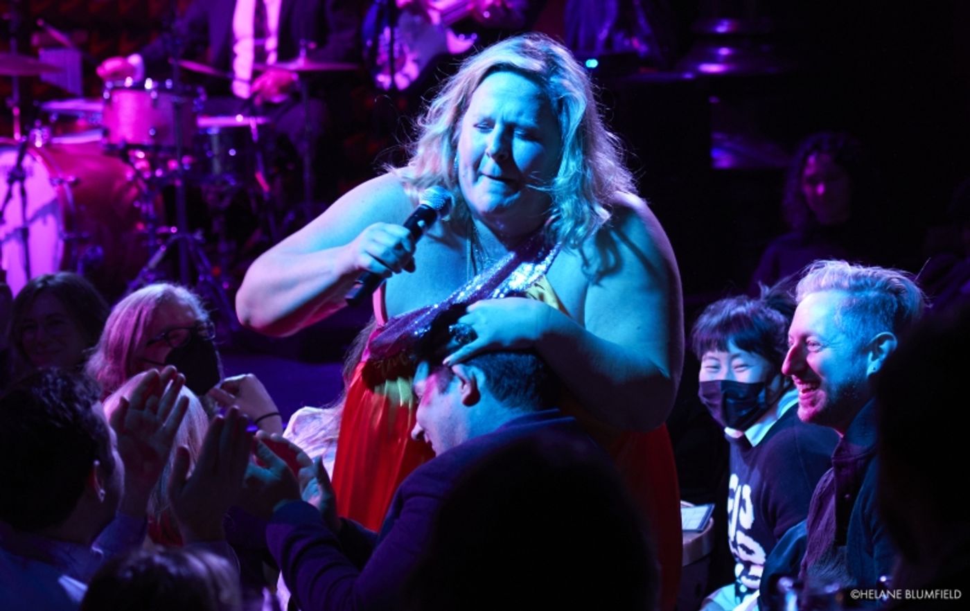 Photos:  Bridget Everett & The Tender Moments at Joe's Pub by Helane Blumfield  Image