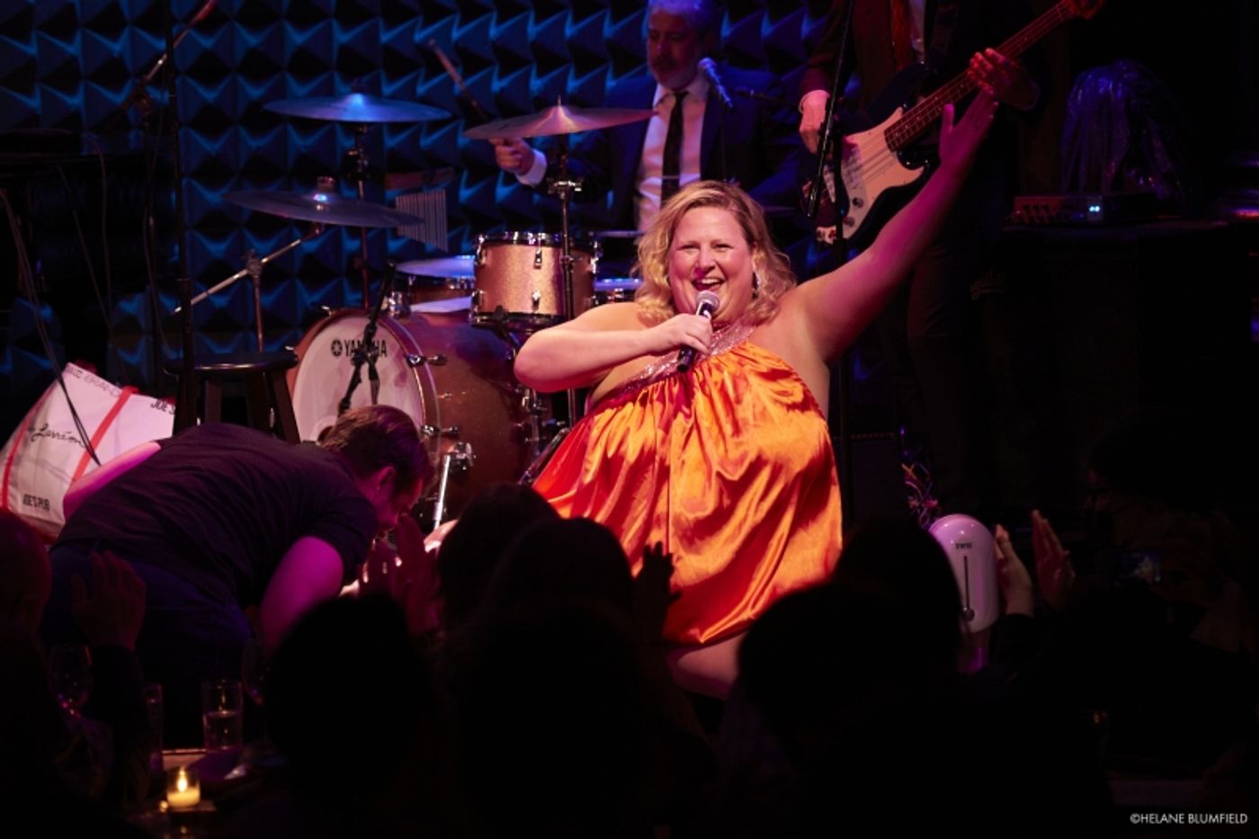 Photos:  Bridget Everett & The Tender Moments at Joe's Pub by Helane Blumfield  Image