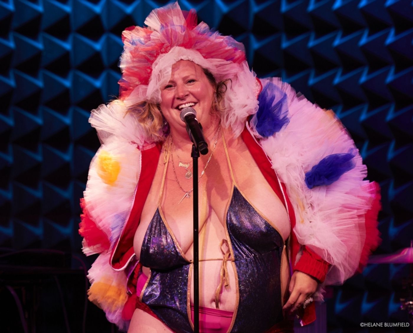 Photos:  Bridget Everett & The Tender Moments at Joe's Pub by Helane Blumfield  Image