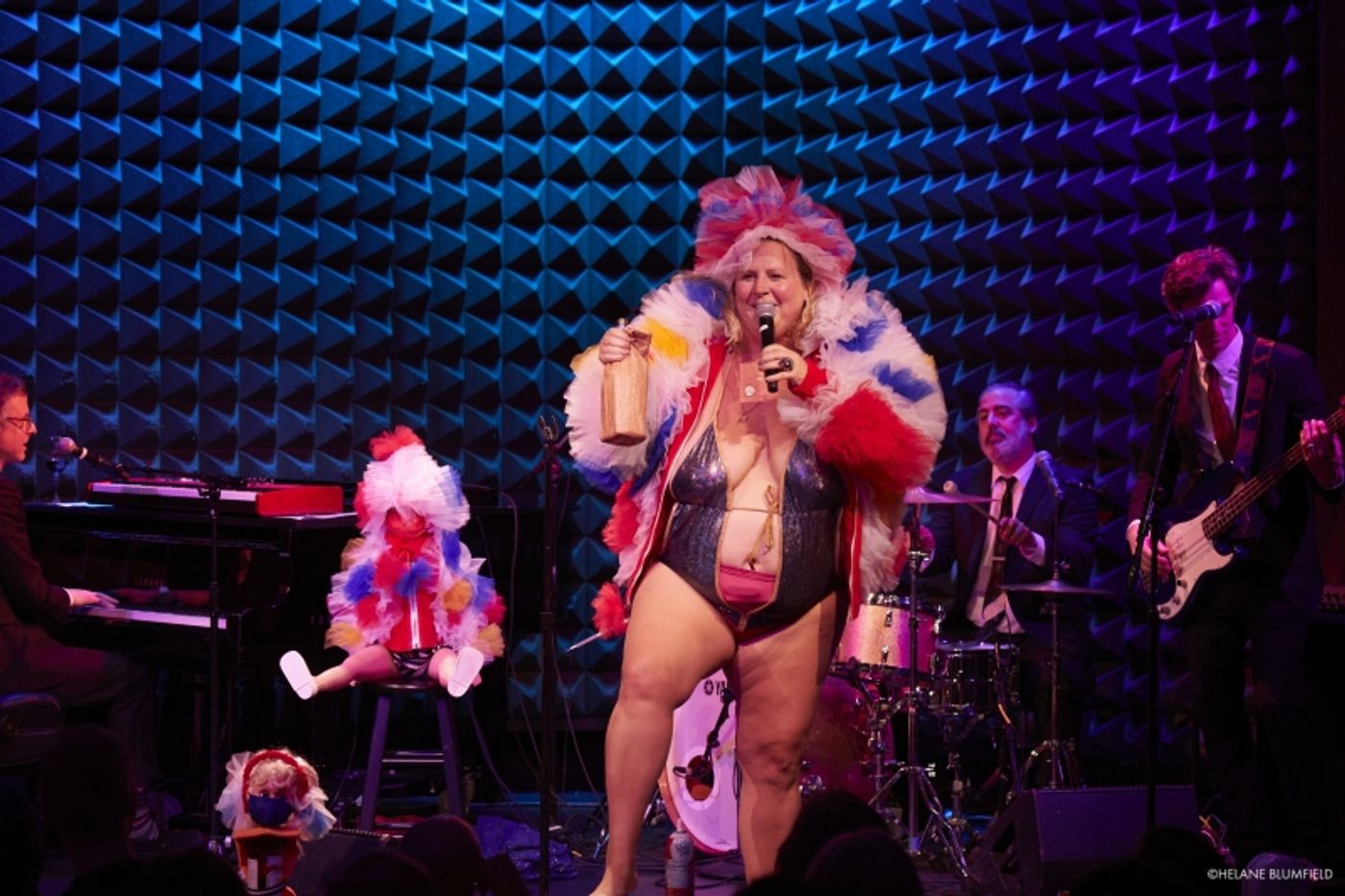 Photos:  Bridget Everett & The Tender Moments at Joe's Pub by Helane Blumfield  Image