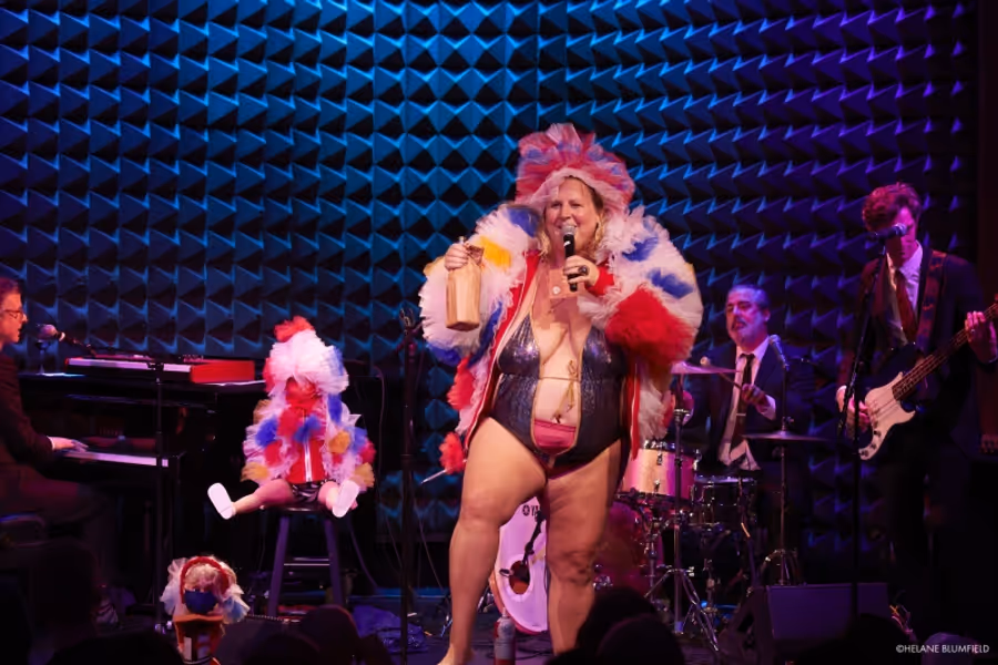 Photos: Bridget Everett & The Tender Moments at Joe's Pub by Helane Blumfield Image