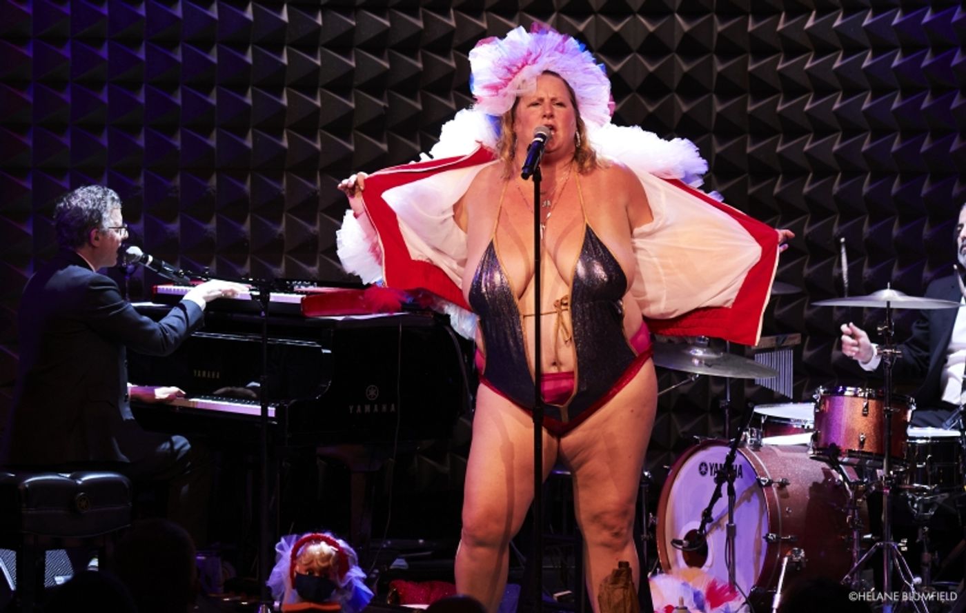 Photos:  Bridget Everett & The Tender Moments at Joe's Pub by Helane Blumfield  Image
