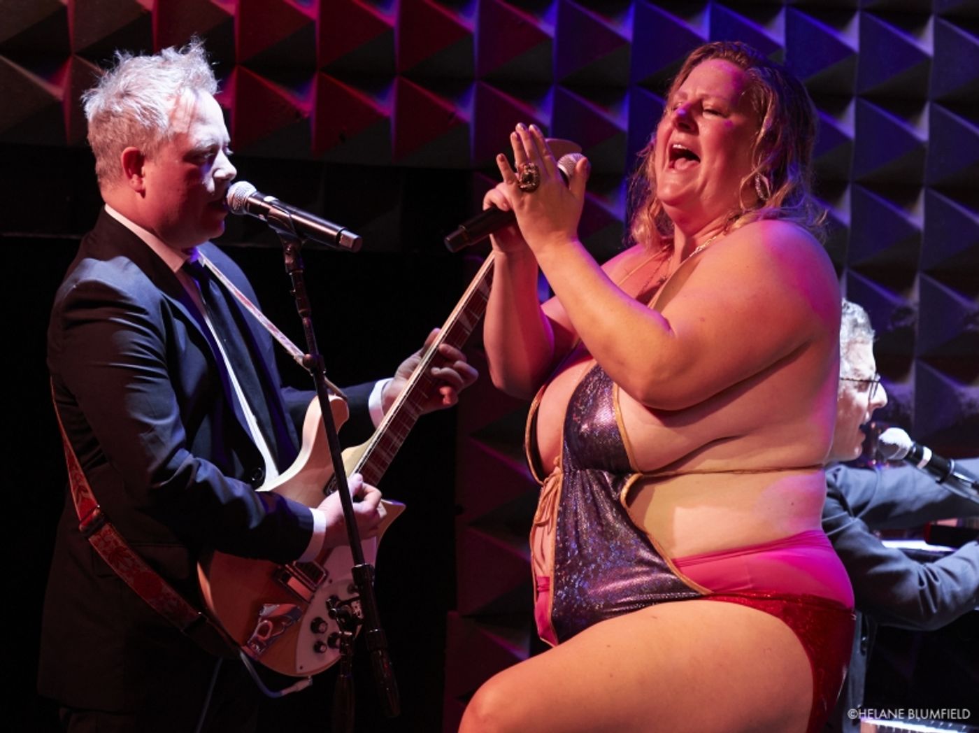 Photos:  Bridget Everett & The Tender Moments at Joe's Pub by Helane Blumfield  Image