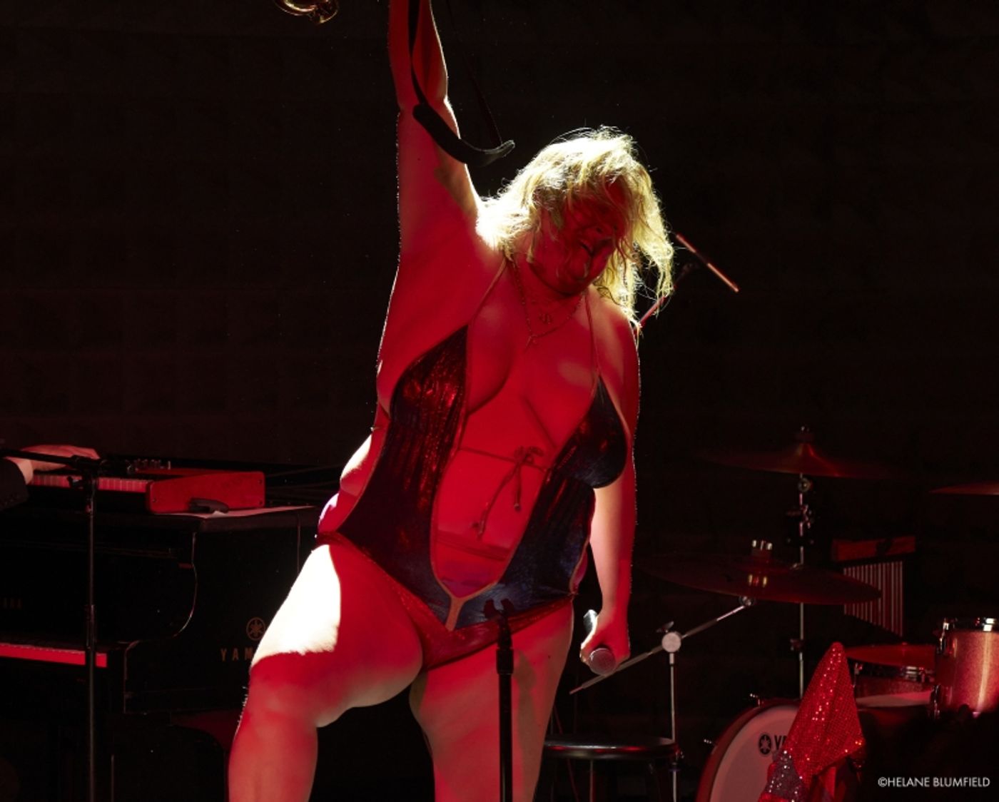 Photos:  Bridget Everett & The Tender Moments at Joe's Pub by Helane Blumfield  Image