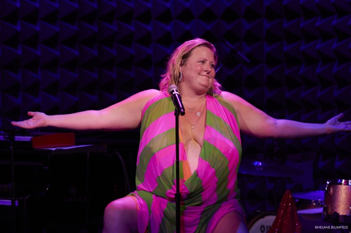Photos:  Bridget Everett & The Tender Moments at Joe's Pub by Helane Blumfield  Image